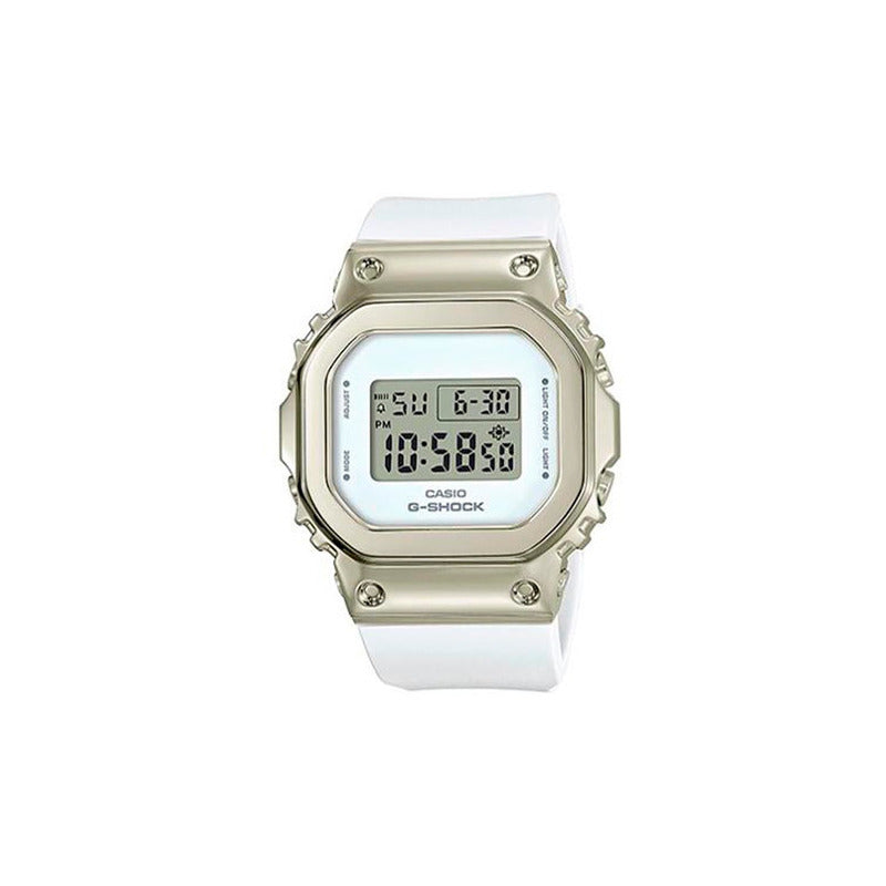 Reloj Casio G-shock Mujer Gm-s5600g-7dr /relojeria Violeta Blanco Oro Rose