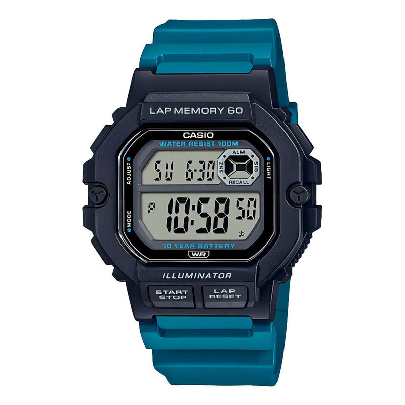 Reloj Pulsera Digital Casio Ws-1400h-3avcf