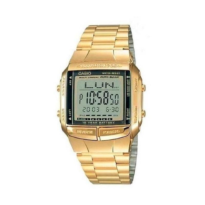 Reloj Casio Unisex Dorado Db-360g-9a  Relojesymas Dorado Gris