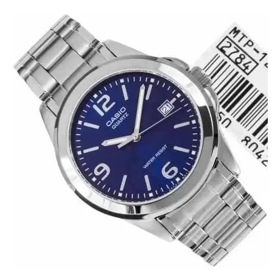 Reloj Casio Hombre Mtp-1215a-2a Relojesymas  Surtido Azul 2a