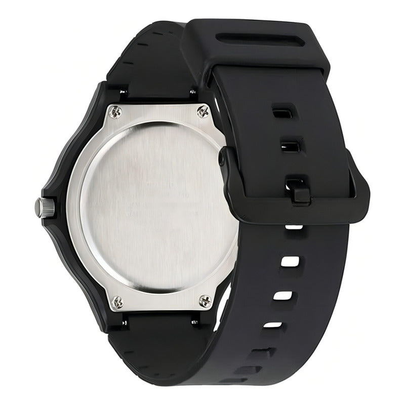 Reloj Casio Hombre Mw-240-1b2v Color De La Correa Negro Color Del Fondo Negro