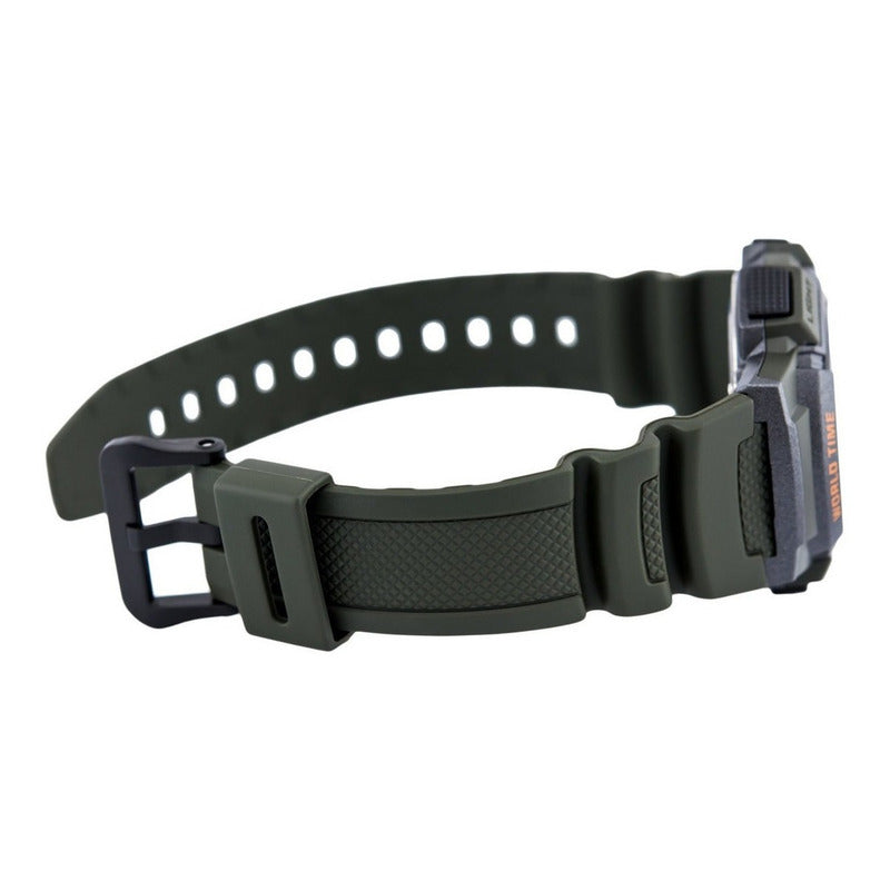 Reloj De Pulsera Casio Youth Series Ae-1000w-3a Relojesymas Verde Negro Negro