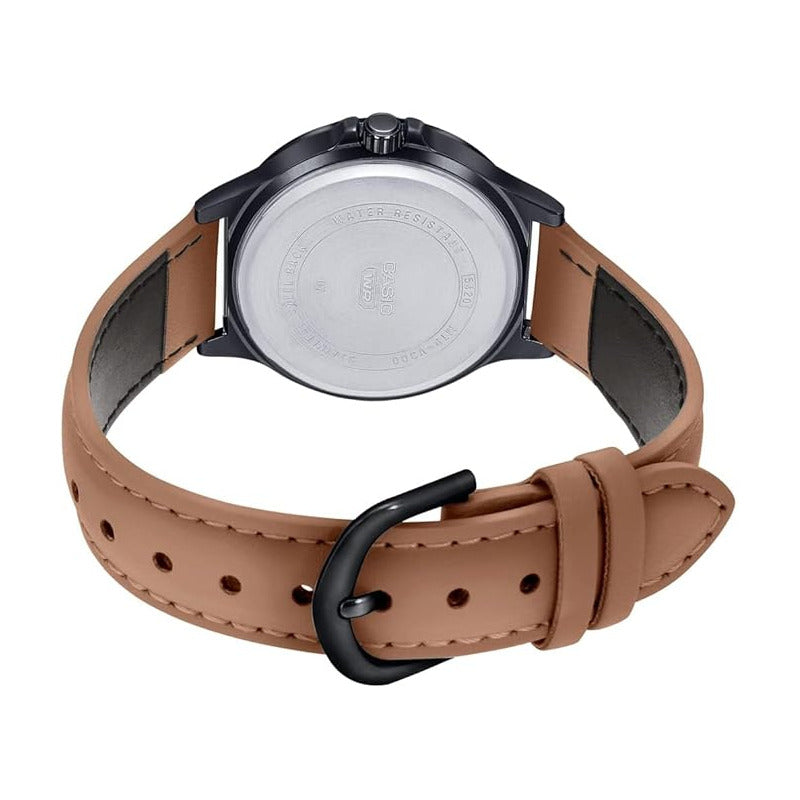 Reloj Casio Mtp-v300bl-5audf Cuarzo Hombre Color De La Correa Negro