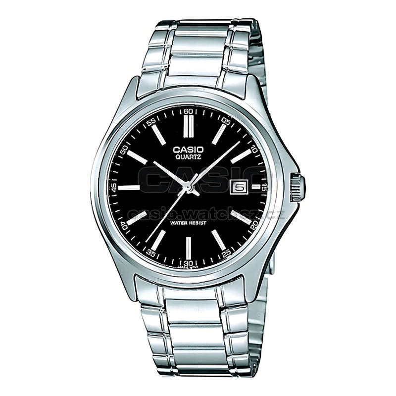 Reloj Casio Hombre Mtp-1183a-1adf Plateado Negro