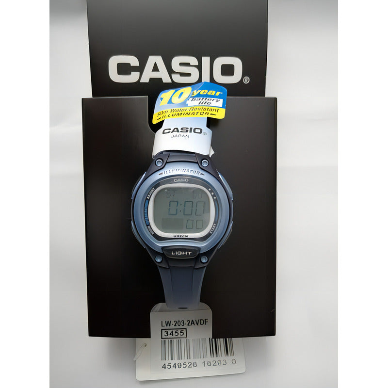 Reloj Casio Hombre Lw-203-2avdf Azul Negro