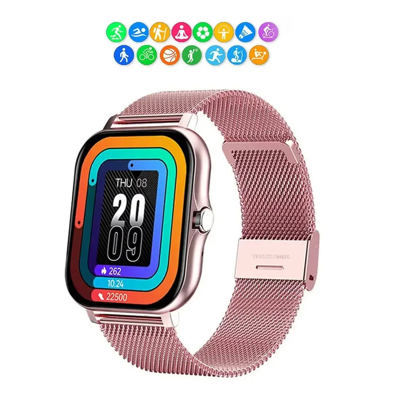 Smart Watch Bluetooth Derwye Rose Milanés