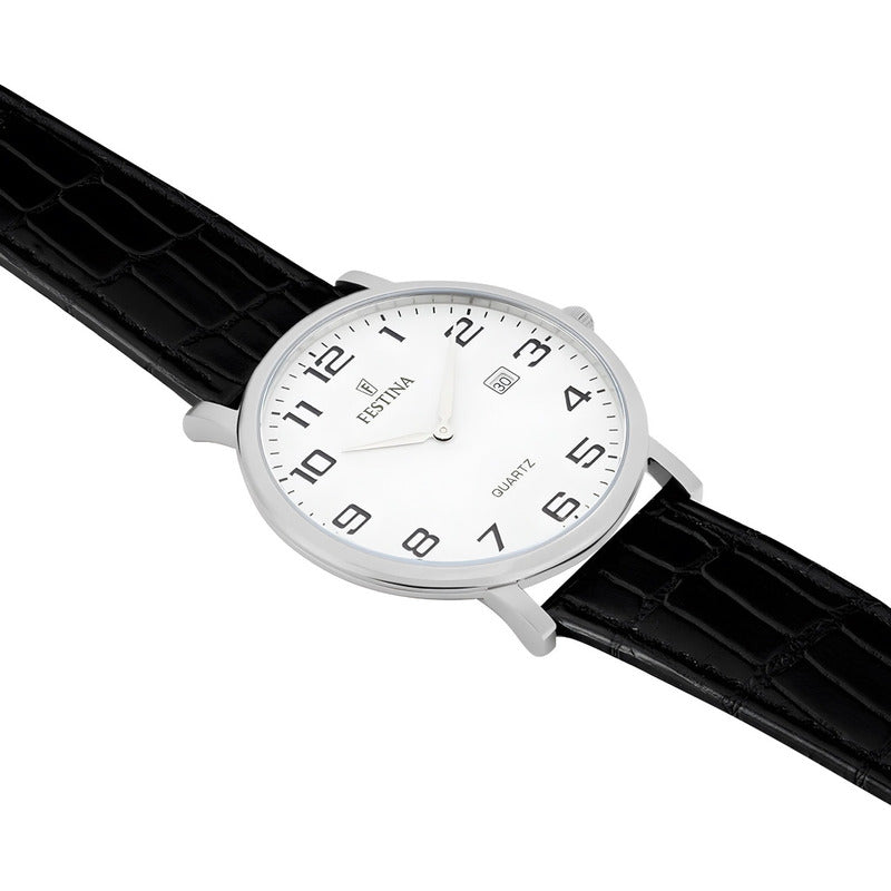 Reloj Festina Para Hombre Con Correa De Cuero Clásico