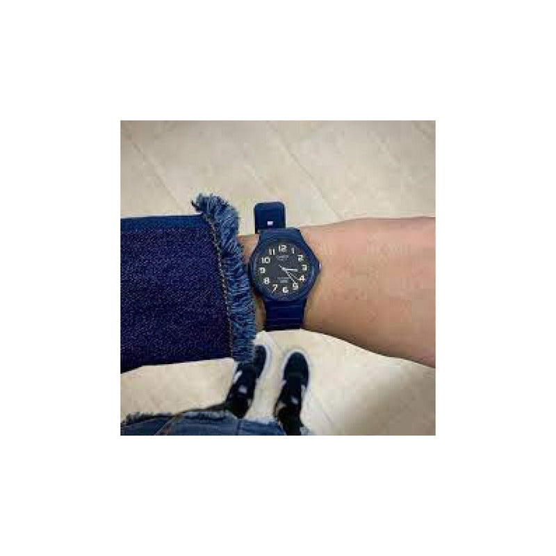 Reloj Para Hombre Casio Classic Mq24uc-2bdf Azul Azul Marino