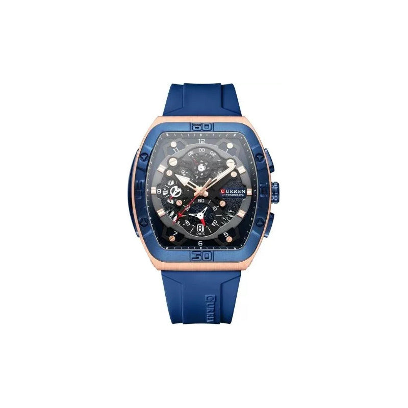 Reloj Para Hombre Curren 8443 Kred8701 Azul
