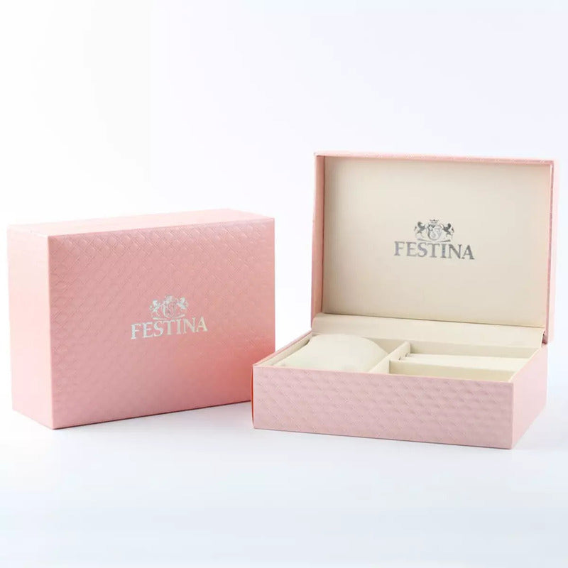 Reloj Festina F20600-1 Mujer Mademoiselle Original Plateado