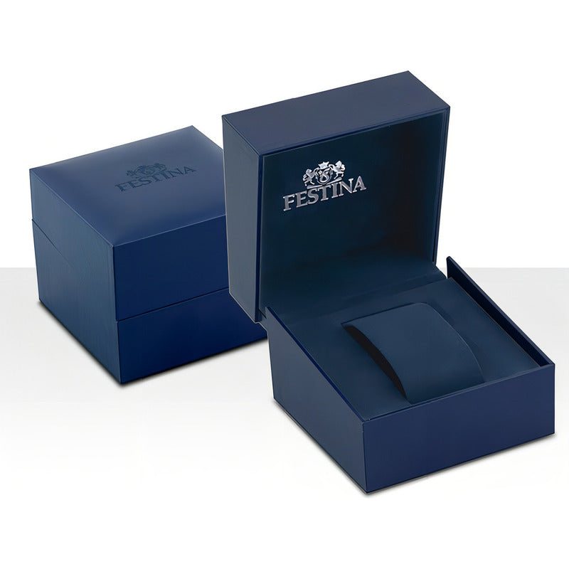 Reloj Festina F20519/1 Marrón Hombre Negro Azul Claro