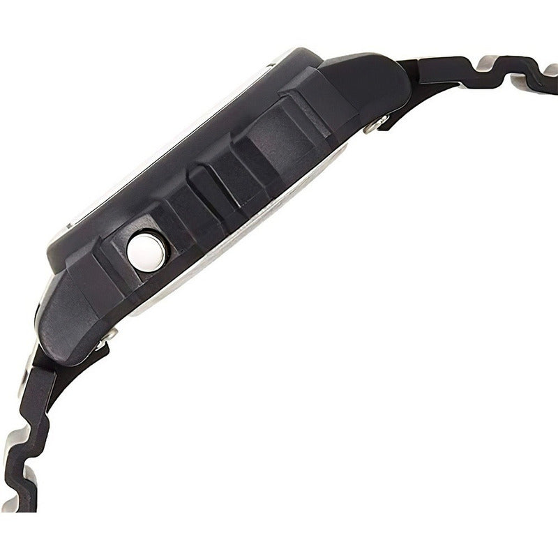 Reloj Pulsera Digital Casio La-20wh-4a1 Con Correa De Resina Color Negro