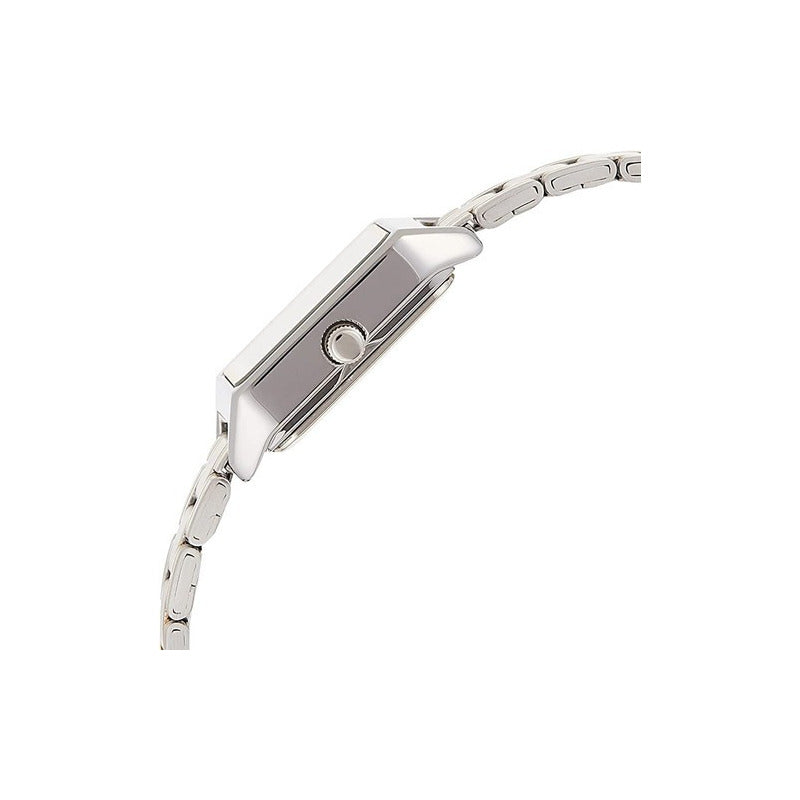 Reloj Casio Dama Ltp-v007sg-9b Acero Combinado Numeros Romanos Plata Beige