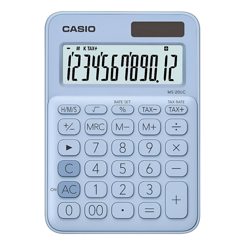 Calculadora Casio Ms-20uc Colores Surtidos