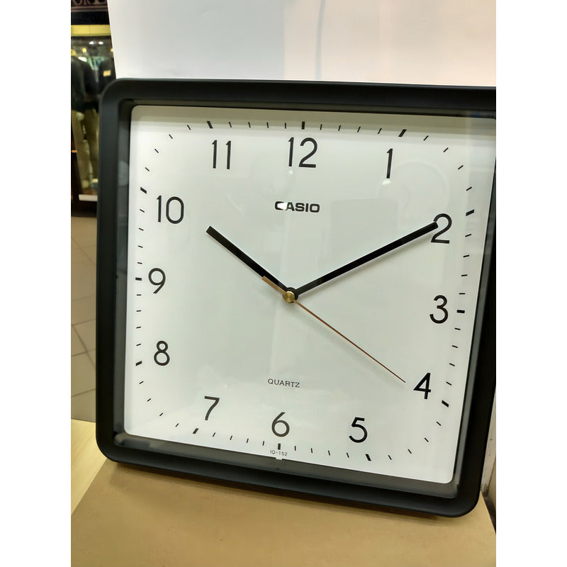 Reloj De Pared Mural Casio Va1 Negro