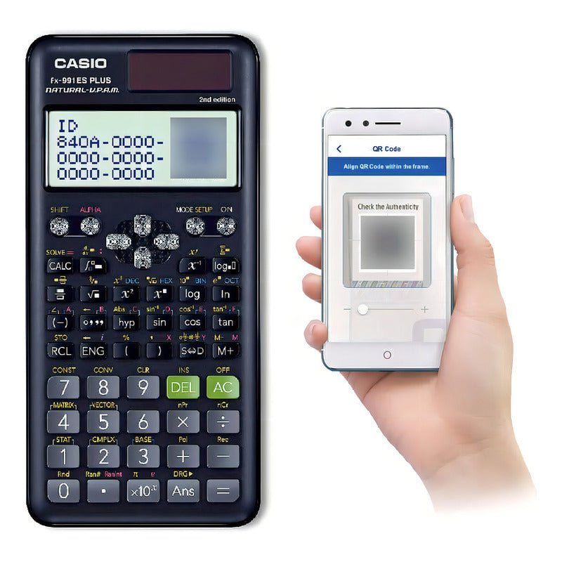 Calculadora Casio Cientifica Fx 991 La Plus - Es Plus Color Negro