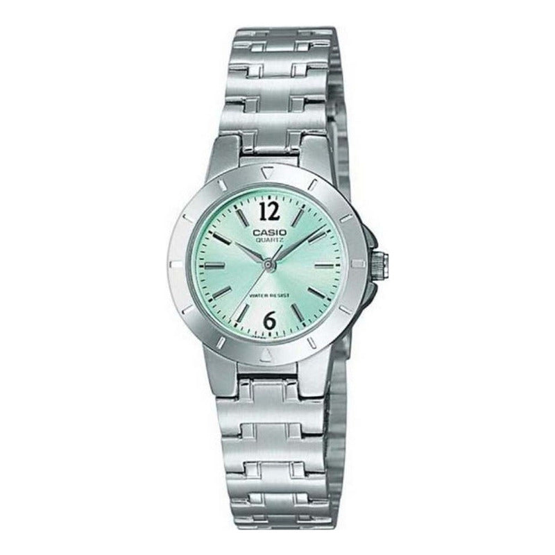 Reloj Casio Metal Ltp-1177a Colores Surtidos/relojesymas Color Del Fondo Verde 3a