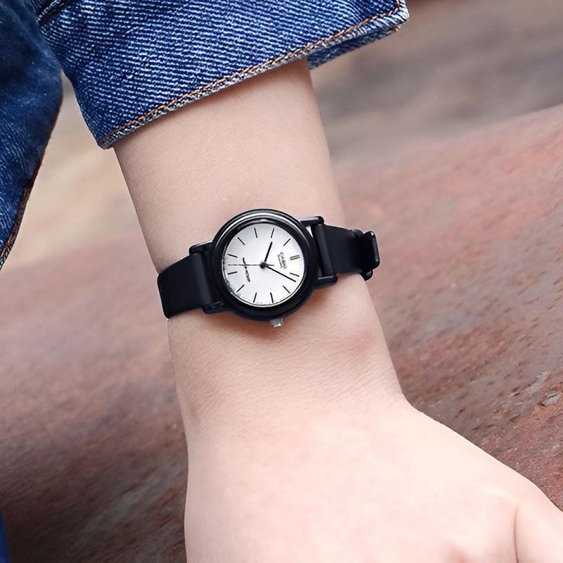 Reloj Casio Lq-139b-7e Clasico Negro Blanco