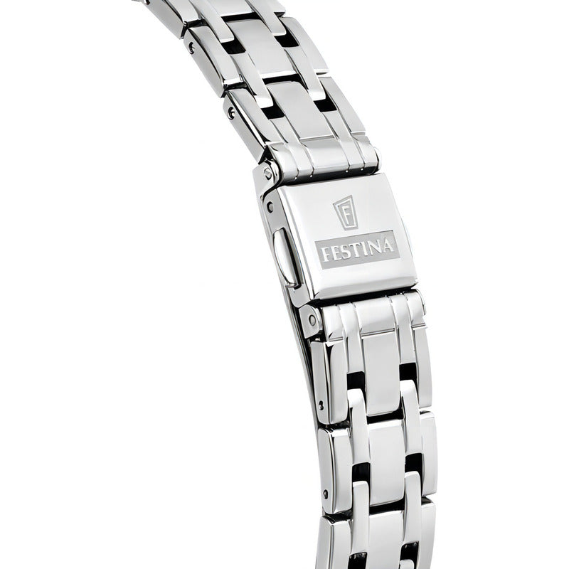 Reloj Festina F20600.1 Mujer Mademoiselle Plata Color De La Malla Plateado Color Del Bisel Plateado Color Del Fondo Plateado