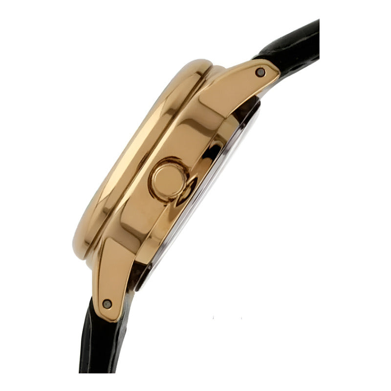 Reloj Casio Análogo Dama Ltp-v002gl-7b Negro Dorado Blanco
