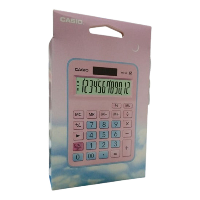 Calculadora Casiosobremesa Mx-12b-pklb Marrón Claro