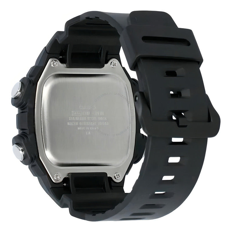 Reloj Casio Dw-291h-1av Cuarzo Hombre Color De La Correa Negro