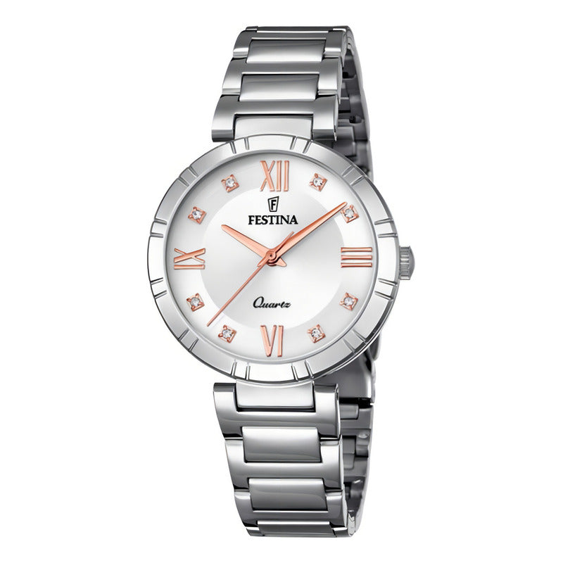 Reloj Festina F16936/b Plateado Mujer