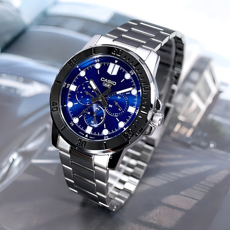 Reloj Casio Mtp-vd300d-2e De Hombre ORIGINAL