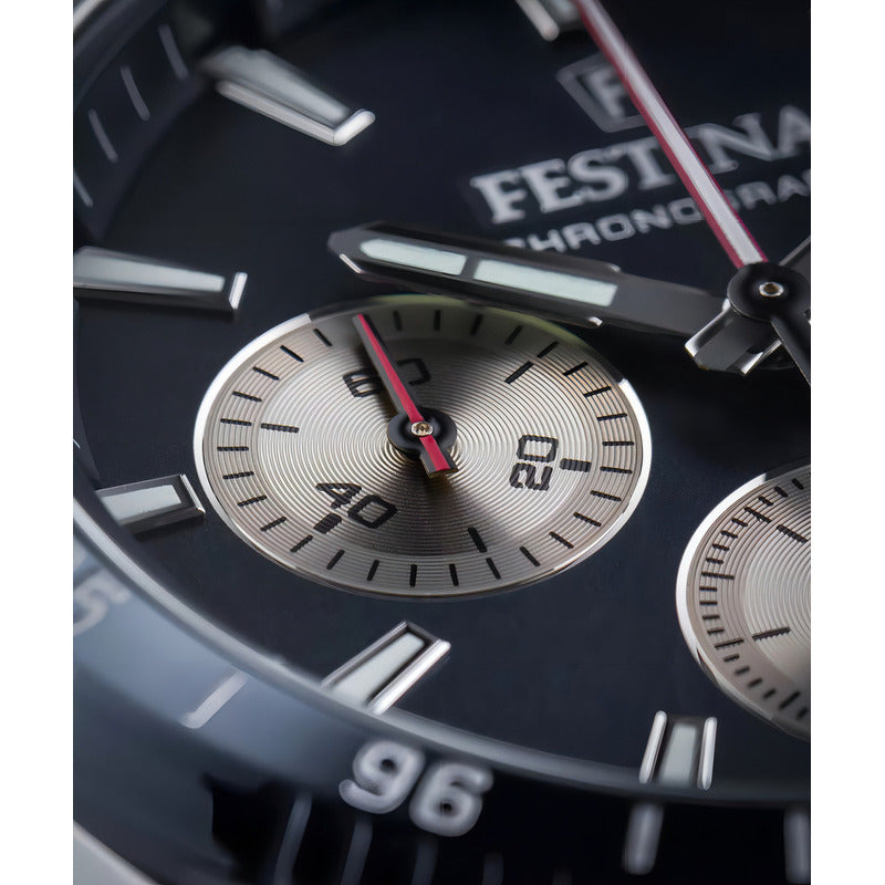 Reloj Festina F20561/2 Chonograph Azul Hombre Azul Oscuro Azul Marino