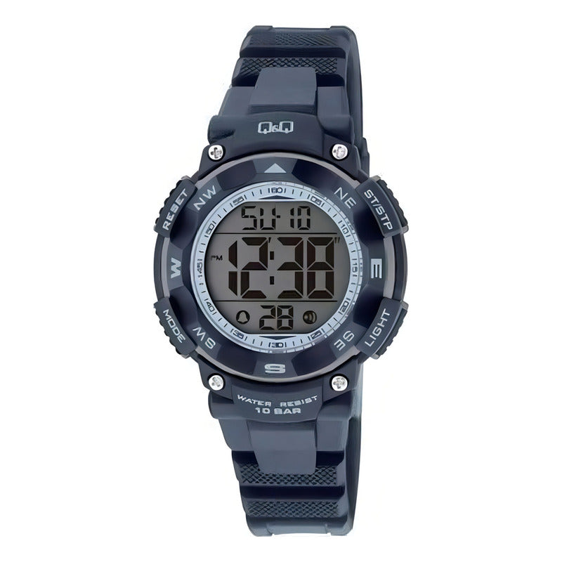 Reloj Niño Q&q By Citizen M149 Sumergible Relojesymas Color De La Correa Azul 007