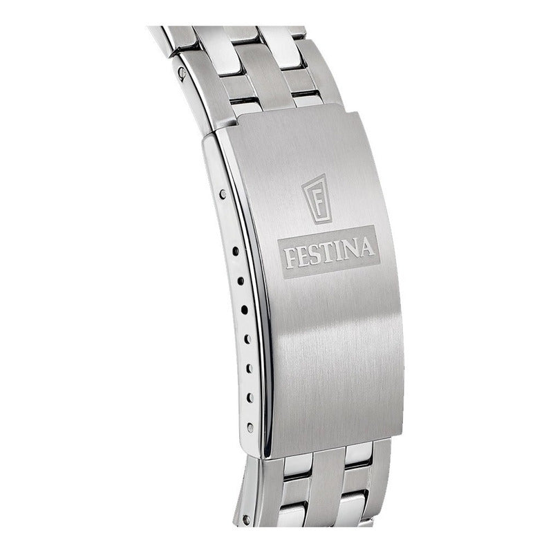 Reloj Festina The Originals F20357-5 Hombre Sumergible Verde Plateado