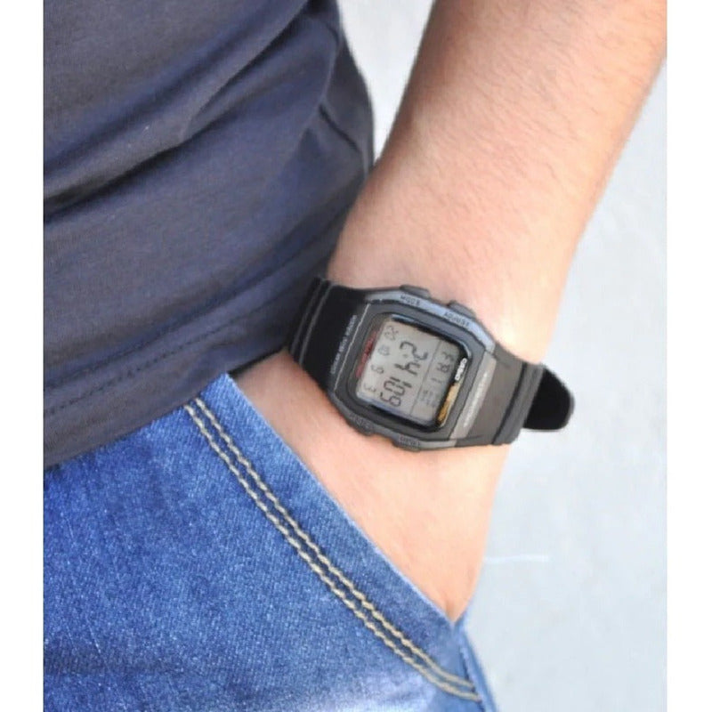 Reloj Casio Hombre W-96h Colores Surtidos/relojesymas Negro 1b