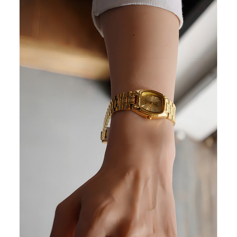 Reloj Casio Mujer Ltp-1169n-9ardf Dorado