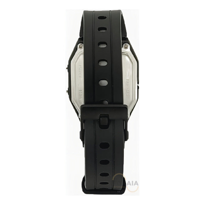 Reloj Casio Vintage Para Mujer Analógico-digital De Cuarzo Negro
