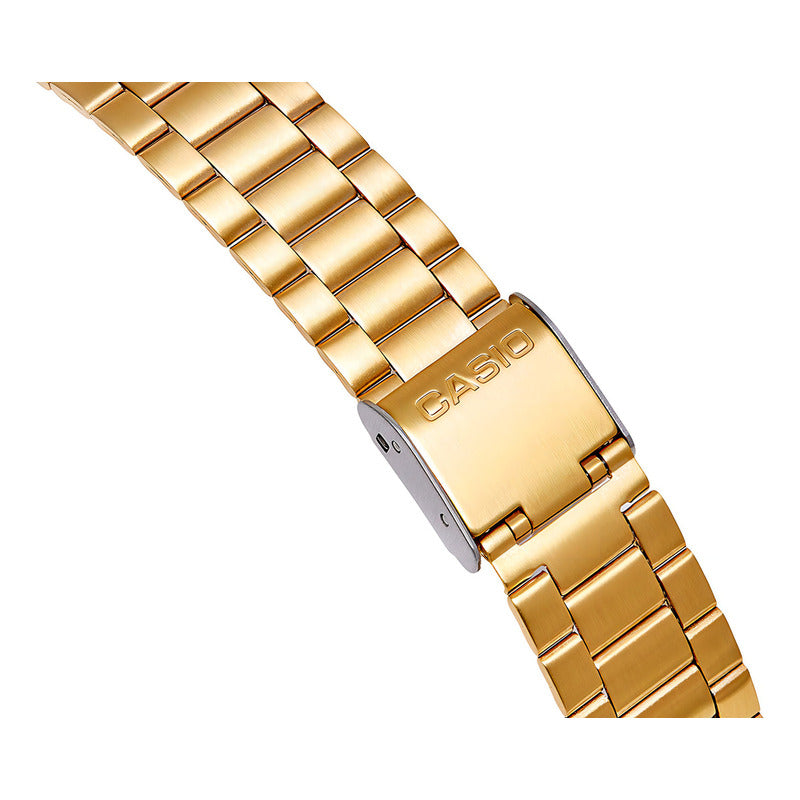 Reloj Casio Aq-230ga-5a Análogo Digital Dorado Blanco