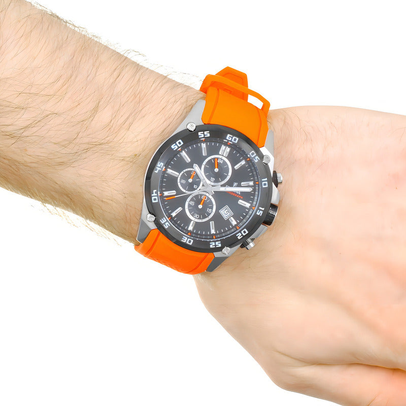 Reloj Para Hombre Festina The Originals F20330/4 Original Naranja Negro