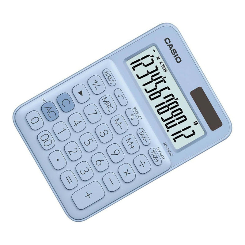 Calculadora Casio Ms-20uc Colores Surtidos