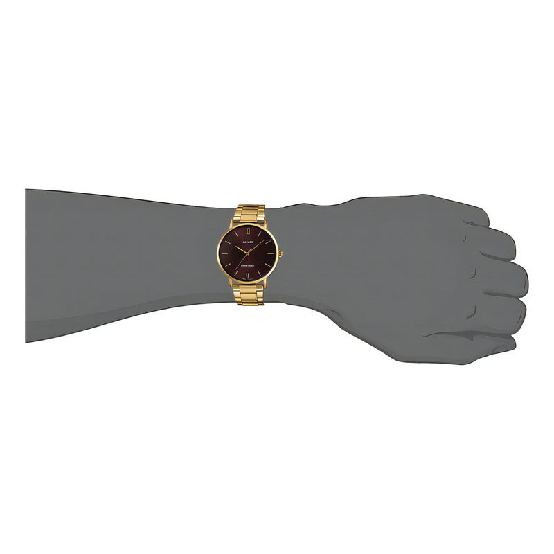 Reloj Casio Para Hombre De Acero Inoxidable Dorado