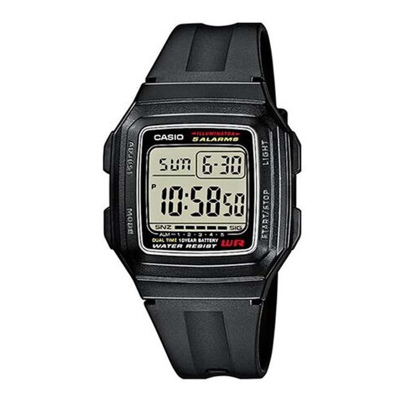 Reloj Casio Hombre F-201wa Colores Surtidos/relojesymas