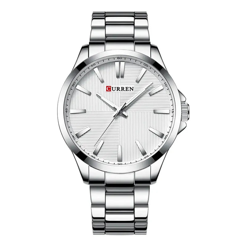 Curren 8322-2 Hombre Reloj Deportivo Hombre Reloj Hombre Blanco