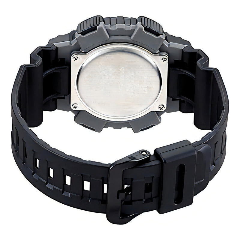 Reloj Casio Aeq-110 Hombre Analógico-digital Con Alarma Y Cronógrafo Negro Gris