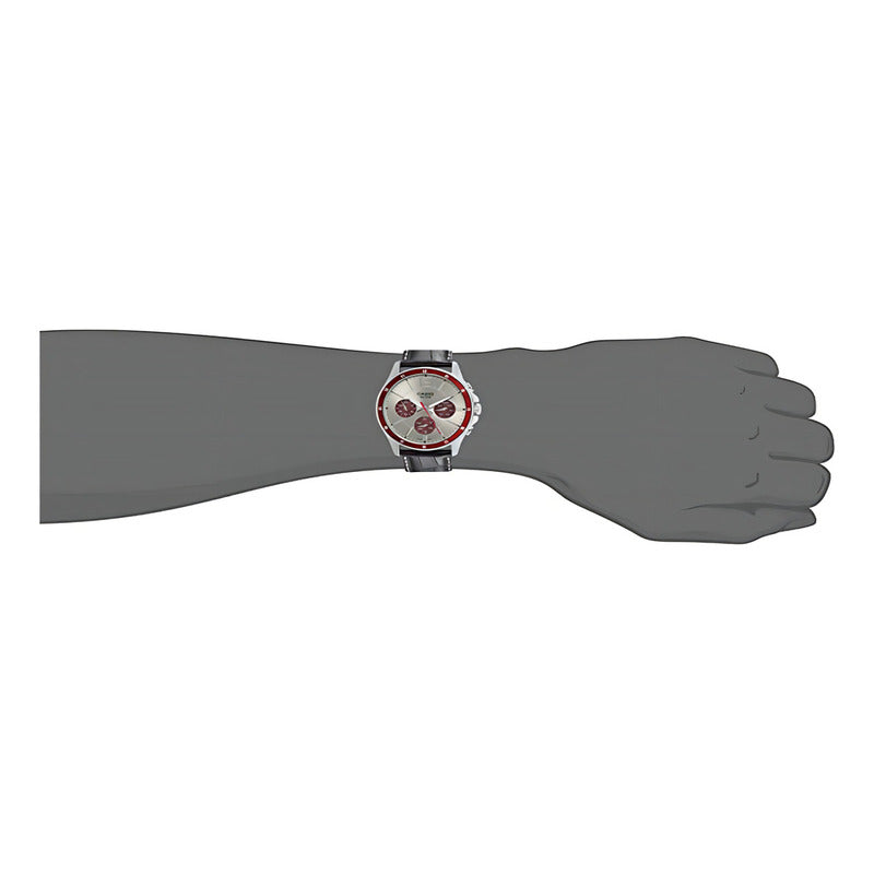 Reloj Casio Mtp1374l-7a1vdf Cuarzo Hombre Color De La Correa Marrón Oscuro