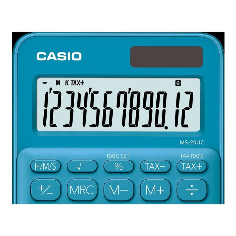Calculadora Casio Ms-20uc Colores Surtidos