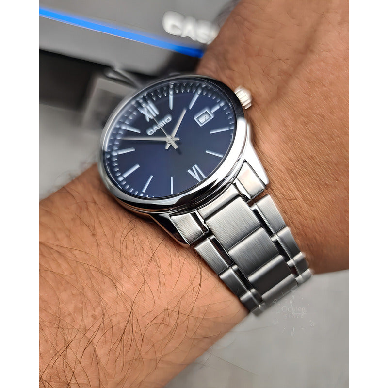 Reloj Pulsera Casio Mtp-v002d-2b3 original