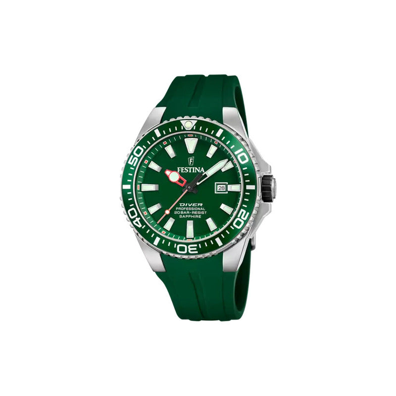 Reloj Para Hombre Festina F20664/2 Relojesymas Plateado