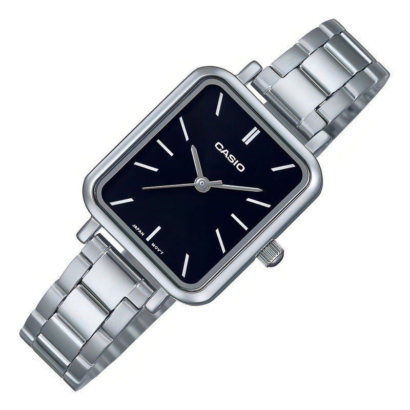 Reloj Casio Mujer Ltp-v009d-1eudf Plateado