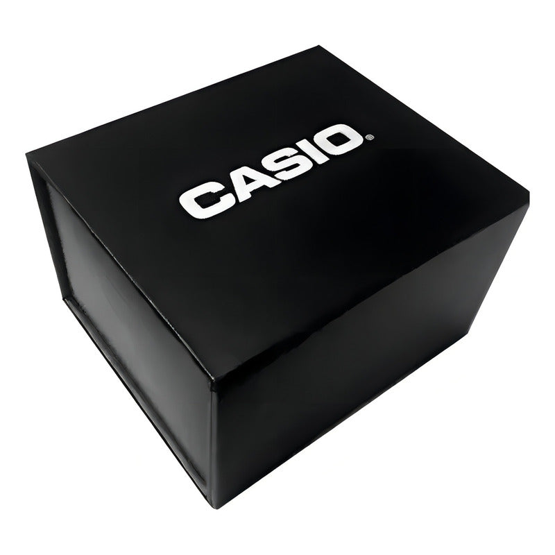 Casio Reloj Hombre Sumergible Ae-1200whl-5 Malla Cuero Marrón Dorado Oscuro Gris