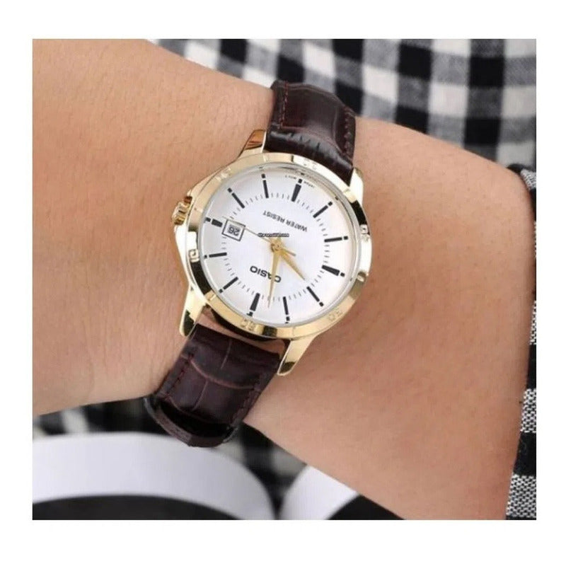 Reloj Casio Hombre Mtp-v004 Colores Surtidos/relojesymas