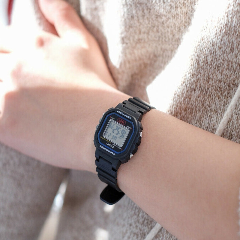 Reloj Casio Dama La-20wh Colores Surtidos/relojesymas Negro 1b