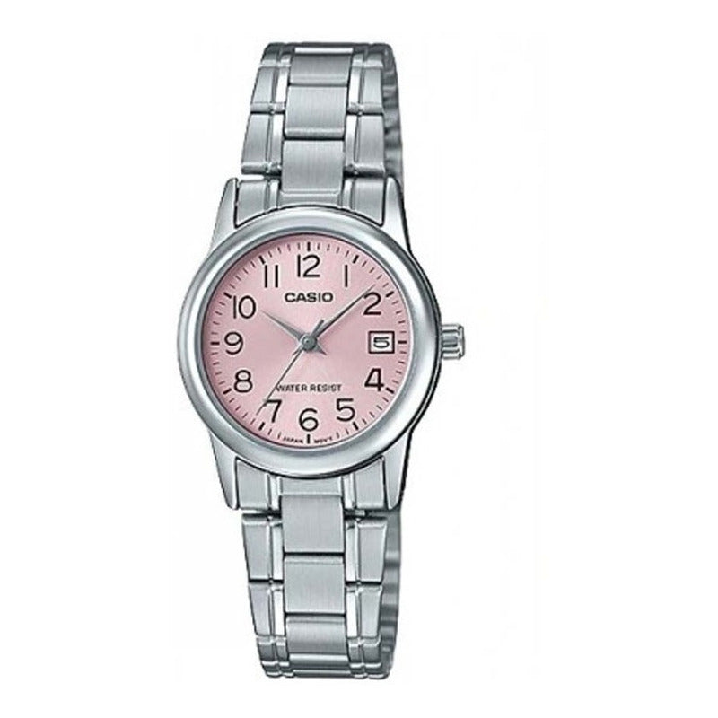 Reloj Casio Metalico Ltp-v002d Color Surtido/relojesymas